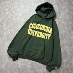 00s champion カレッジ スウェット パーカー コンコルディア大学