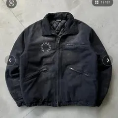 WISHFOREVER ビンテージライクショートダックジャケット　最安値❗️ WISHFOREVER ビンテージライクショートダックジャケット