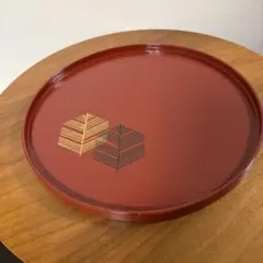 京の漆器　象彦(9代目西村彦兵衛) 丸盆