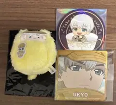 Dr.STONE くるみたぴぬい　西園寺羽京　アモカフェ　まねきねこ　コースター
