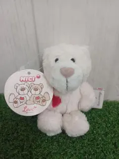 NICI ぬいぐるみ マスコット ベア ハート