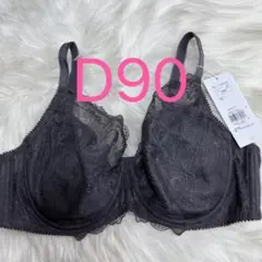 トリンプ 美胸ホールドブラ フルカップブラジャー ダークブラウン D90