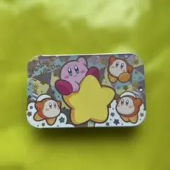 星のカービィ 缶ケース スライド式 カービィ　小物入れ