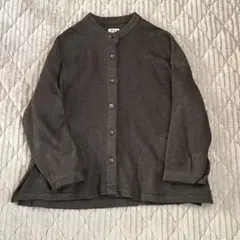 【未使用少し訳あり】 D*g*y 圧縮ウール ノーカラー ジャケット