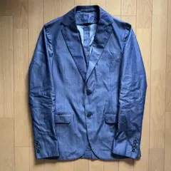 Royal Hem コットンシルク テーラードジャケット 46 イタリア 春夏のサムネイル