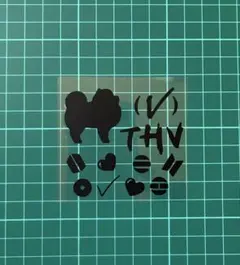 BTS アミボム　ペンライト　ステッカー　シール