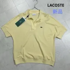 〈新品〉LACOSTE ラコステ【M】リラックスフィットピケポロシャツ
