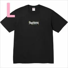 23FW Supreme Box Logo Tee 迷彩 カモ Black L