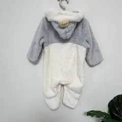 ⭐︎新品⭐︎もこもこペンギンロンパース　アウター