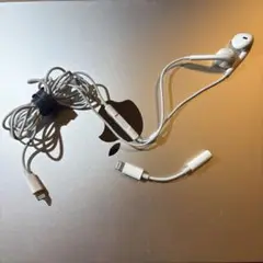 Lightningケーブルイヤフォン　アダプターセット