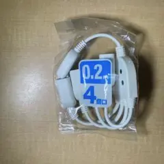 ELECOM 0.2m 4個口電源タップ T-ADR4 [説明欄要確認]