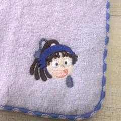 ①尾浜勘右衛門【タグ付き未使用】忍たま乱太郎 刺繍ミニタオル ハンカチ