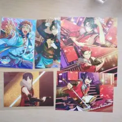 あんスタ　ポストカード　生ブロマイド　敬人、紅郎、颯馬　紅月