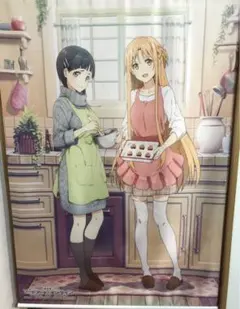 ご注文はうさぎですか?? A1 クリアポスター ココア＆モカ アニメイト 