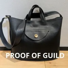 美品大人気 PROOF OF GUILD Oval 2WAY M A4 ブラック