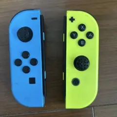 Nintendo Switch Joy-Con 青と黄 セット　ジャンク品