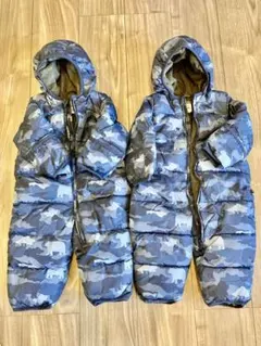 ⭐︎babyGAP カバーオール2着セット 双子0-6ヶ月