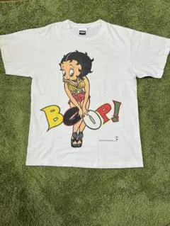 スペシャル 90s VOGUE ヴィンテージTシャツ ブラックフェード ベティー 