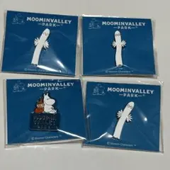 ムーミンバレーパーク ピンバッジ 4個セット