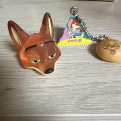 ズートピア ニック・ワイルド リング パックンチョ チャーム