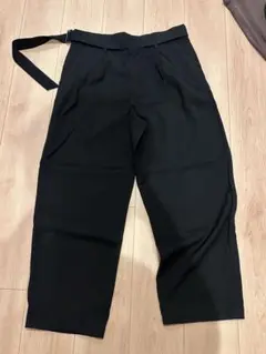 ブラックワイドパンツ春夏　 ZARA