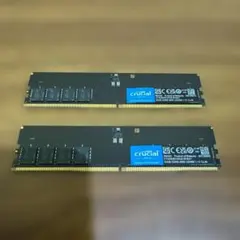 【良品】Crucial DDR5 64GB(32GB×2) 4800のサムネイル