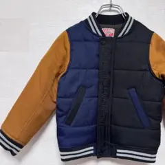 F.O.KIDS ボンバージャケット 120ネイビー/ブラウン ブラック