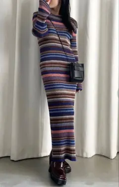 2026年最新】ameri vintage ニットワンピースの人気アイテム - メルカリ