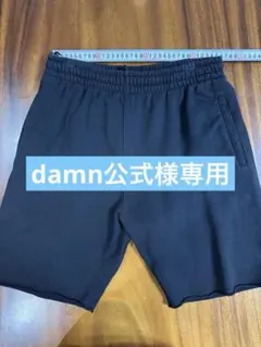 damn様専用　Off-White スウェットショートパンツ ブラック　サイズＳのサムネイル