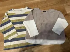90サイズ　長袖カットソー　2枚セット