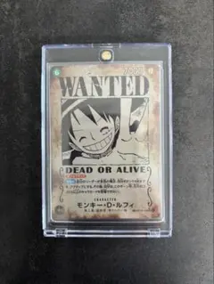 PSA9】美品モンキー・D・ルフィ 手配書SP OP13-118 - メルカリ