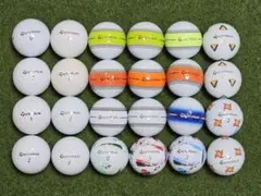 No. 1075 ロストボール TaylorMade ゴルフボール 24個セット