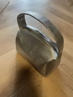 シルバー ハンドバッグ ミニバッグ