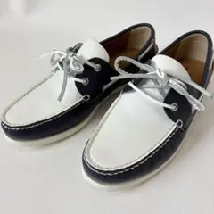 【REGAL】 リーガル レザーデッキシューズ 25.5㎝ トリコロールのサムネイル