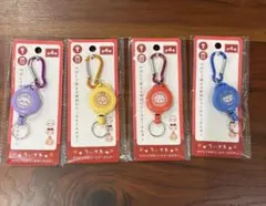 ちいかわ カラビナ付きリールキーホルダー 全4種コンプリートセット