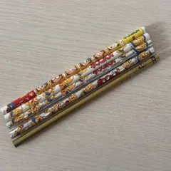 ポコニャン　鉛筆　レトロ　色鉛筆