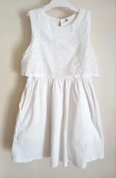 白ワンピース150 ユニクロ