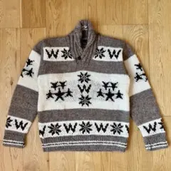 【美品】Winiche & Co. カウチンセーター／カウチンニット