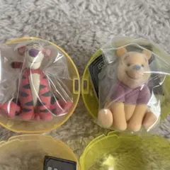 くまのプーさん カプセルトイ　カプセルフロッキーズ　プーさん　ティガー