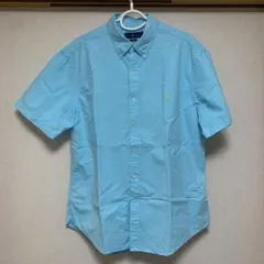 Polo Ralph Lauren 半袖ボタンダウンシャツ ライトブルーのサムネイル