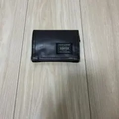 PORTER ポーター　ブラウン 二つ折り小銭財布 コインケース