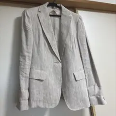 テーラードジャケット ベージュ系