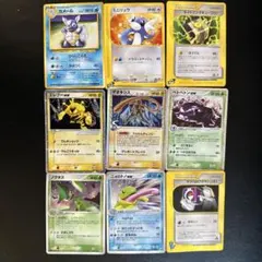 ポケモンカード 旧裏面・eシリーズ・ex 9枚セット - メルカリ