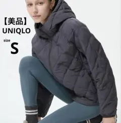 UNIQLO パフテックパーカー PUFFTECH キルティング ダークグレー