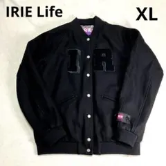【IRIE Life】ブラック スタジャン I.R.刺繍　アウター　ジャケット