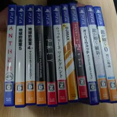 【PS4】まとめ売り【合計11品】