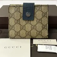 超良品‼️ 新作　グッチ　GUCCI 財布　二つ折り　折り財布　GGスプリーム
