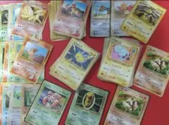 pokemon cards 100枚 まとめ売り 旧裏 ピカチュウ ヒトカゲ - メルカリ