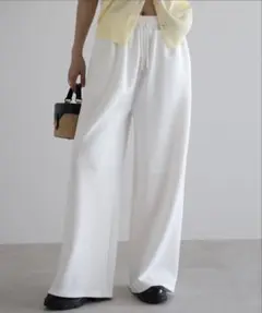 ENC エンク マシュマロスウェットストレートパンツ