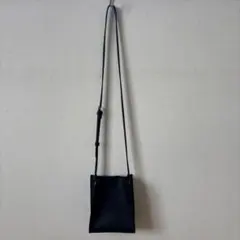 ブラック ショルダーバッグ 合成皮革